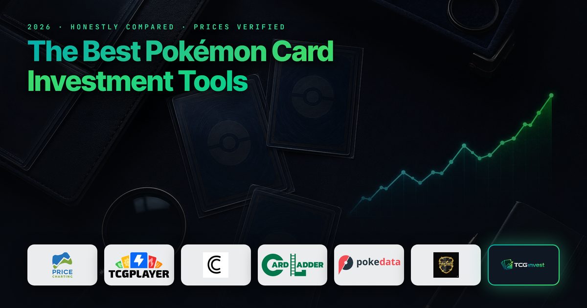 Best Pokémon Card Investment Tools in 2026 — PriceCharting, TCGplayer, Collectr & More, Honestly Compared