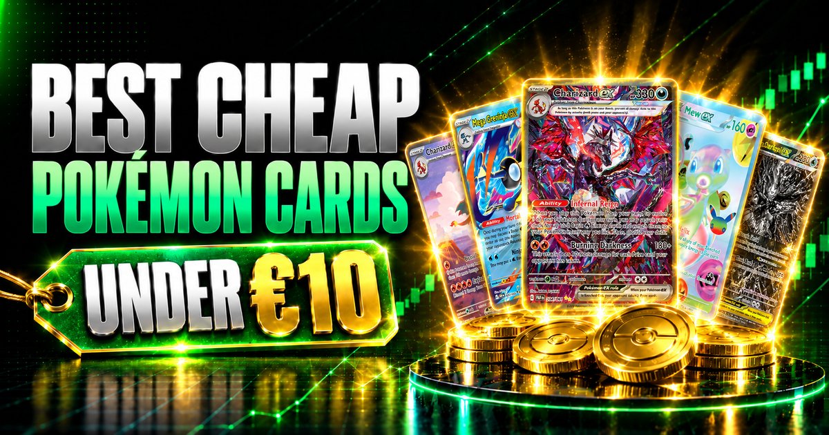Best Cheap Pokémon Cards to Invest In (October 2026): Under €5, €10 and €25